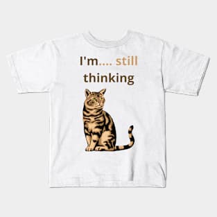 cat design Kids T-Shirt